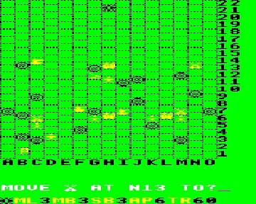 Battle Zone 2000 (1983)(Lothlorien, M.C.)[BZ2] screen shot game playing